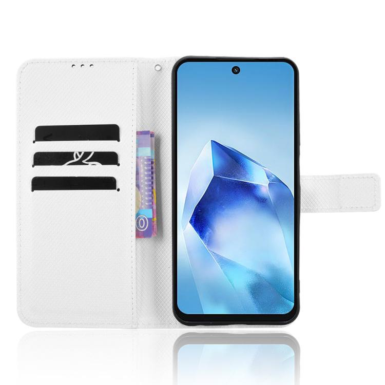 For itel Power 70 Diamond Texture Leather Phone Case