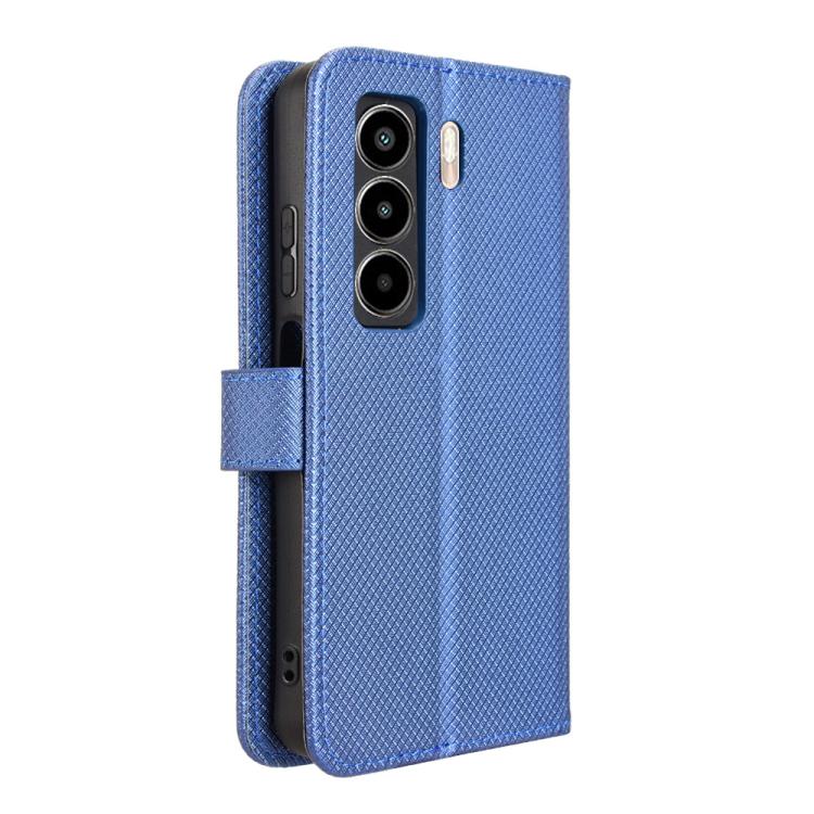 For itel Power 70 Diamond Texture Leather Phone Case