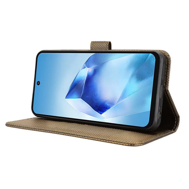 For itel Power 70 Diamond Texture Leather Phone Case