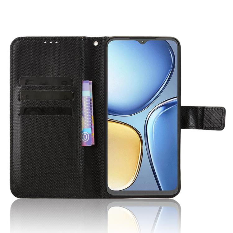 For itel A90 4G Diamond Texture Leather Phone Case