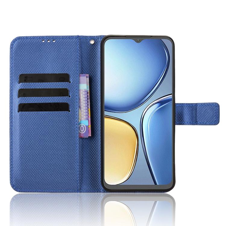 For itel A90 4G Diamond Texture Leather Phone Case