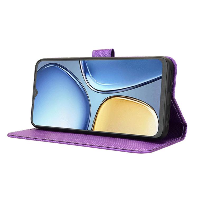 For itel A90 4G Diamond Texture Leather Phone Case