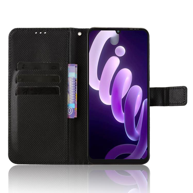 For itel City 100 4G Diamond Texture Leather Phone Case