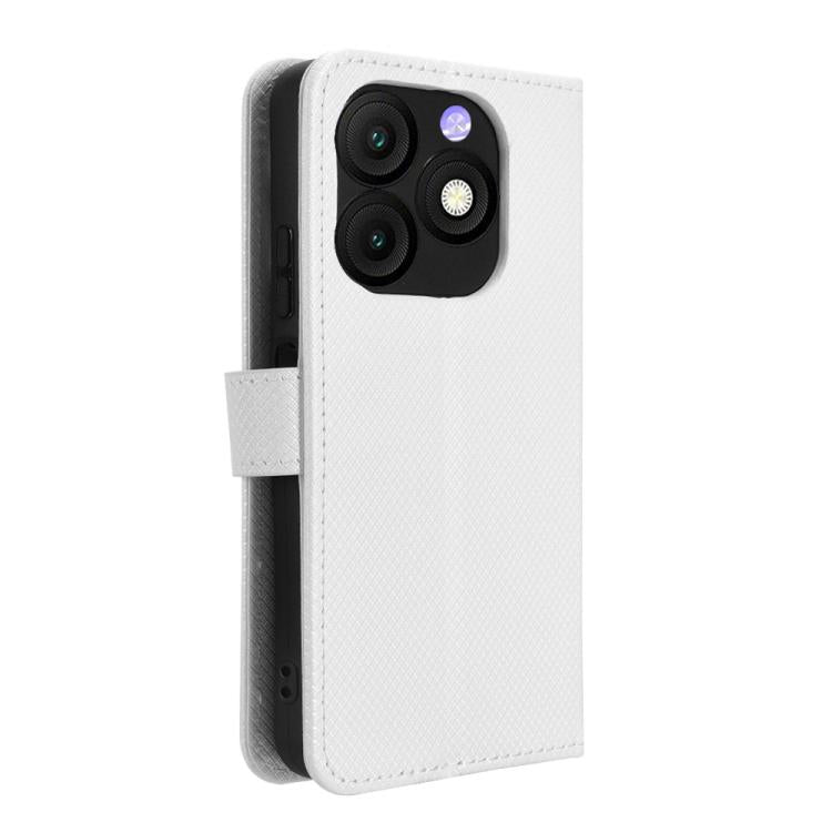 For itel Zeno 10 Diamond Texture Leather Phone Case