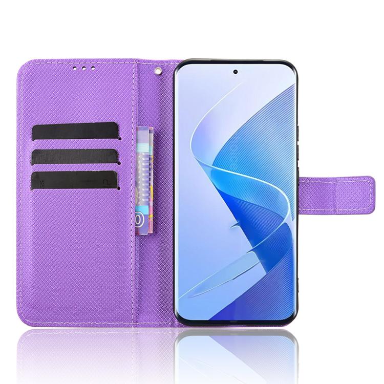 For itel Super 26 Ultra Diamond Texture Leather Phone Case