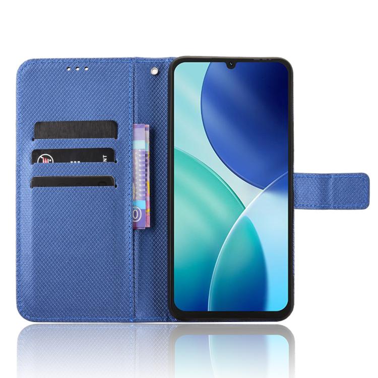 For itel A100 4G Diamond Texture Leather Phone Case