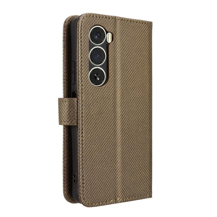 For itel A100 4G Diamond Texture Leather Phone Case