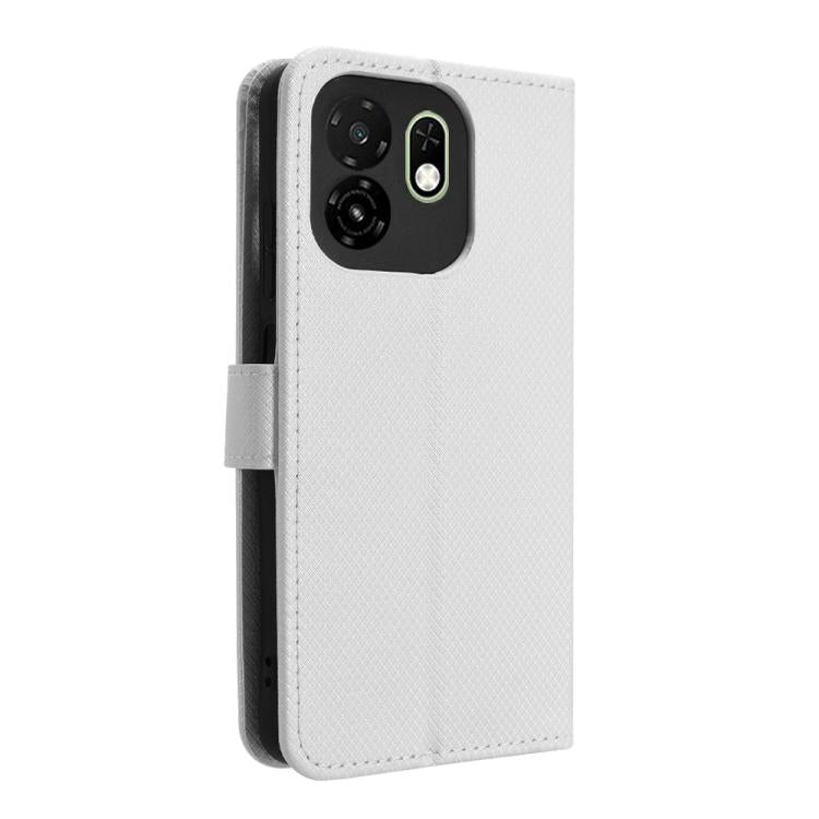 For itel A100C 4G Diamond Texture Leather Phone Case