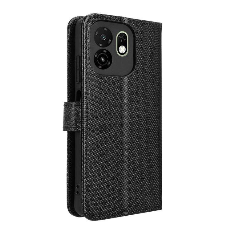 For itel A100C 4G Diamond Texture Leather Phone Case