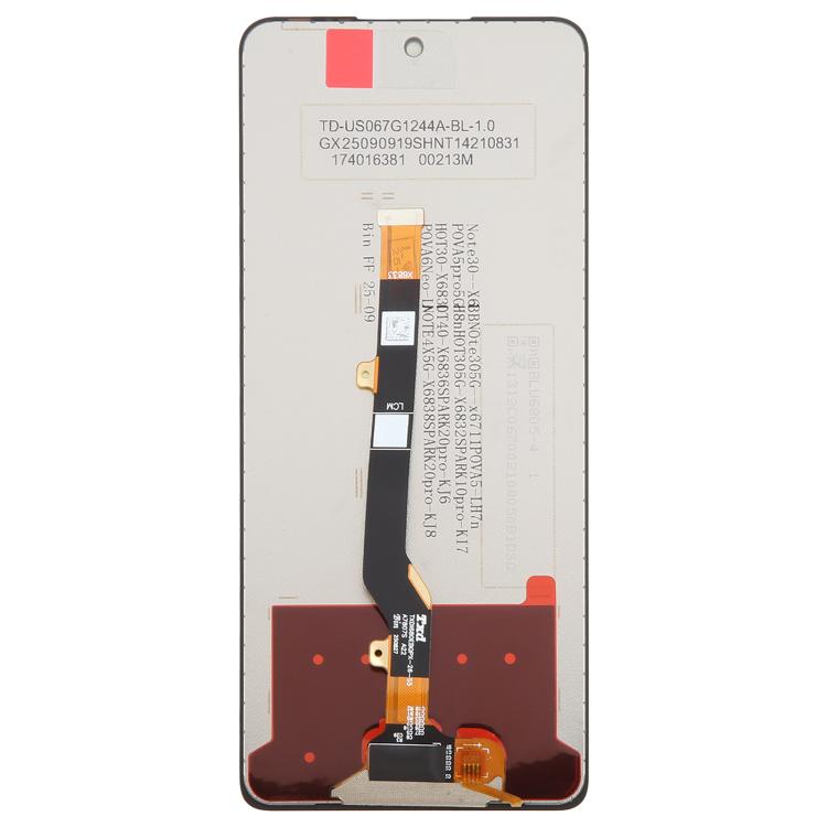 For Infinix Note 40X 5G X6838 OEM LCD Screen with Digitizer Full Assembly