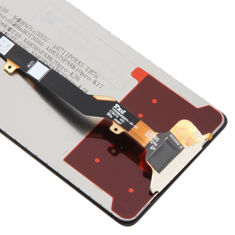 For Infinix Note 40X 5G X6838 OEM LCD Screen with Digitizer Full Assembly