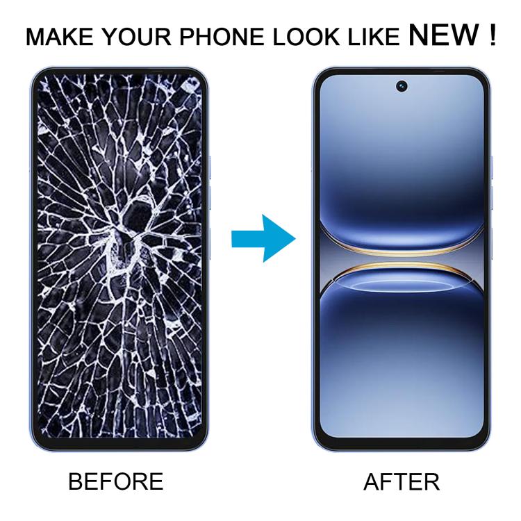 For Tecno Spark 40 4G KM5 OEM LCD Screen with Digitizer Full Assembly