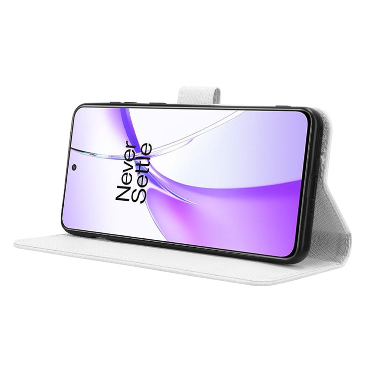 For OnePlus Nord CE4 5G Diamond Texture Leather Phone Case
