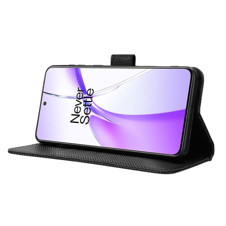 For OnePlus Nord CE4 5G Diamond Texture Leather Phone Case