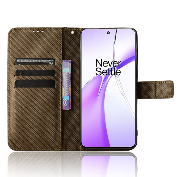 For OnePlus Nord CE4 5G Diamond Texture Leather Phone Case