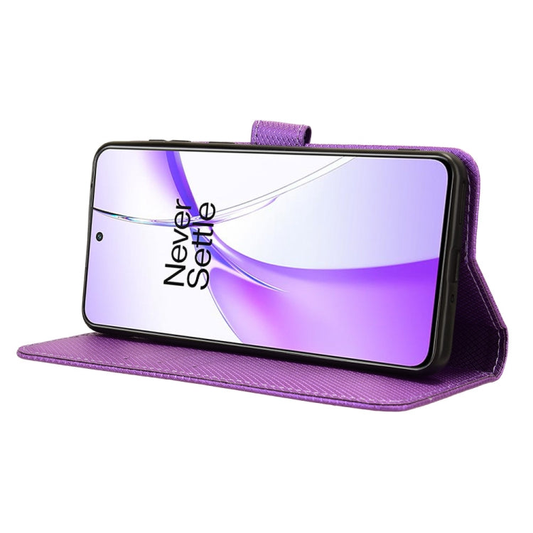 For OnePlus Nord CE4 5G Diamond Texture Leather Phone Case