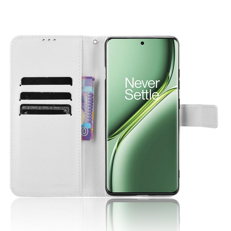 For OnePlus Ace 3 Pro Diamond Texture Leather Phone Case