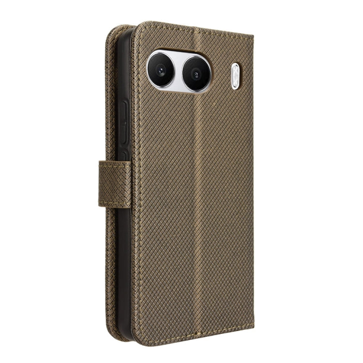 For OnePlus Nord 4 5G Diamond Texture Leather Phone Case