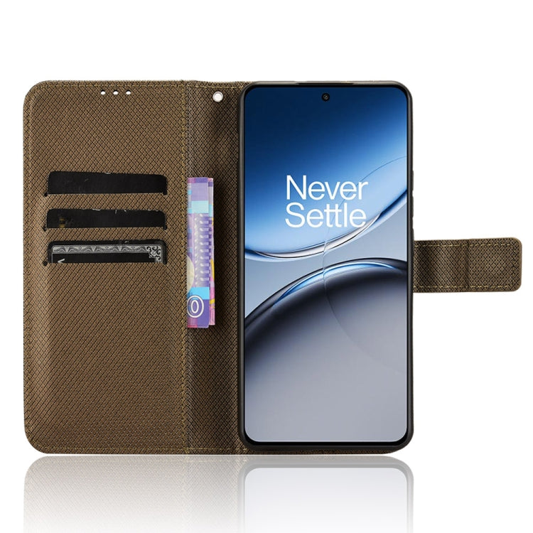 For OnePlus Nord 4 5G Diamond Texture Leather Phone Case