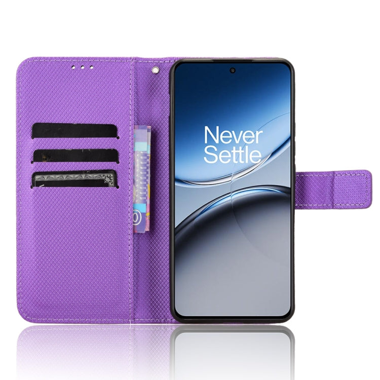 For OnePlus Nord 4 5G Diamond Texture Leather Phone Case