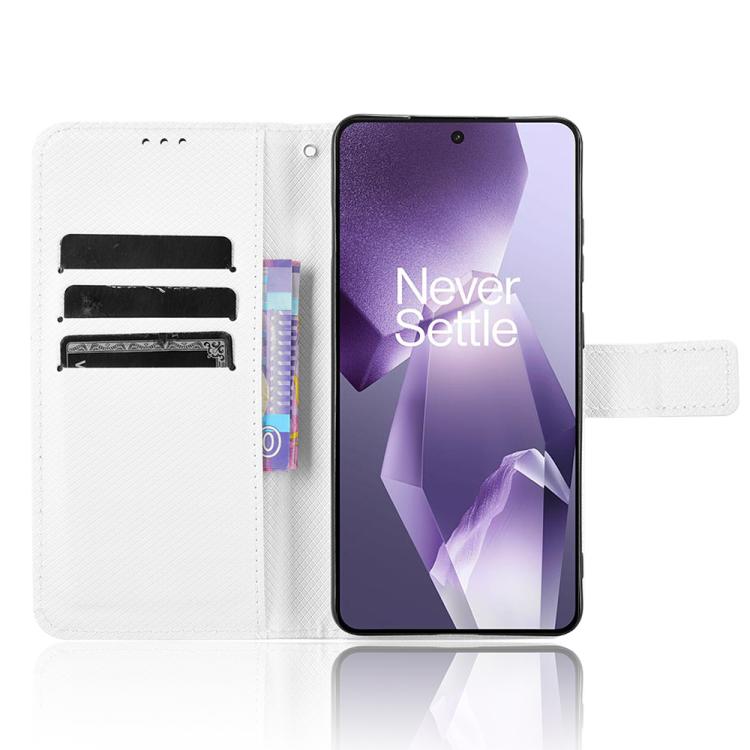 For OnePlus Ace 5 5G / 5 Pro 5G / 13R 5G Diamond Texture Leather Phone Case