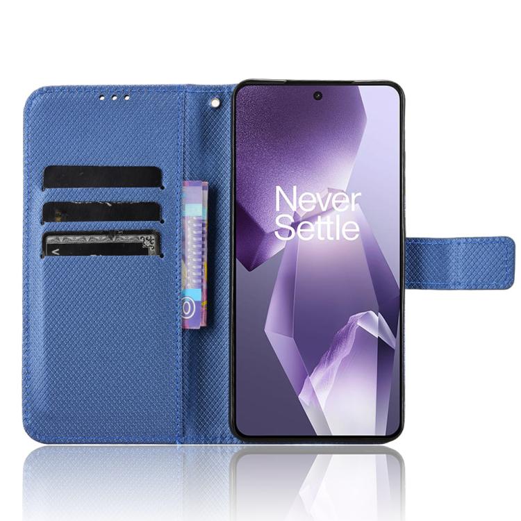 For OnePlus Ace 5 5G / 5 Pro 5G / 13R 5G Diamond Texture Leather Phone Case