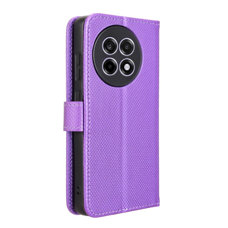 For OnePlus Ace 5 5G / 5 Pro 5G / 13R 5G Diamond Texture Leather Phone Case