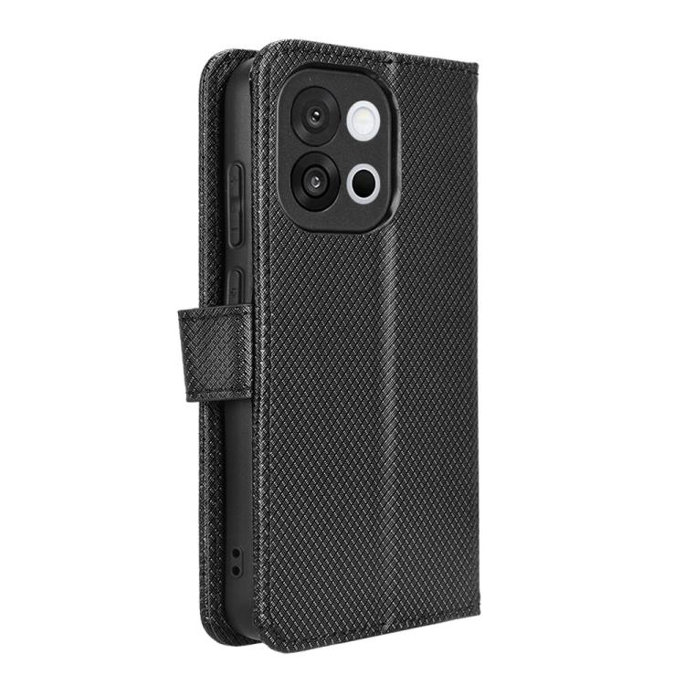 For OnePlus 13T Diamond Texture Leather Phone Case
