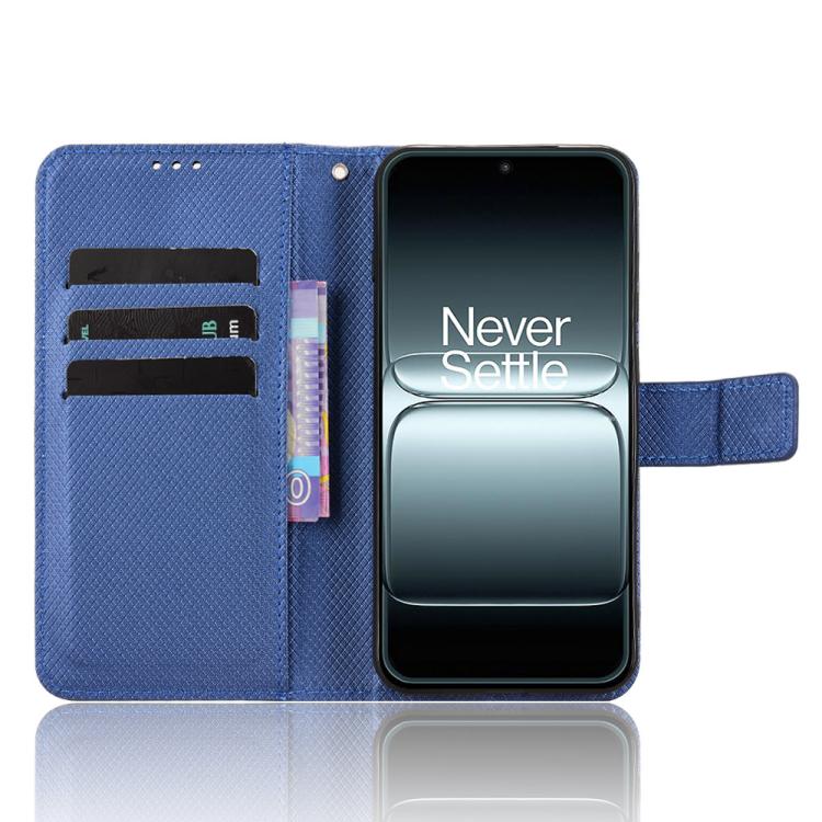 For OnePlus 13T Diamond Texture Leather Phone Case