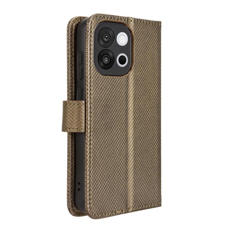 For OnePlus 13T Diamond Texture Leather Phone Case