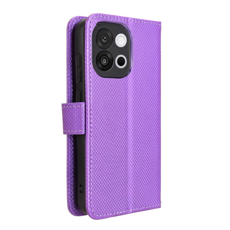 For OnePlus 13T Diamond Texture Leather Phone Case