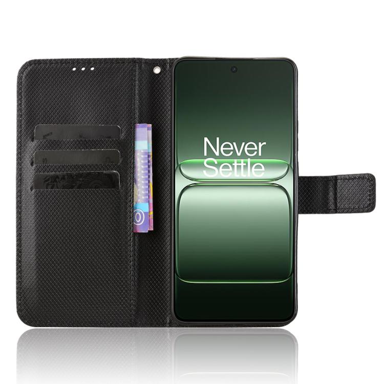 For OnePlus Nord CE5 / Ace 5 Racing 5G Diamond Texture Leather Phone Case