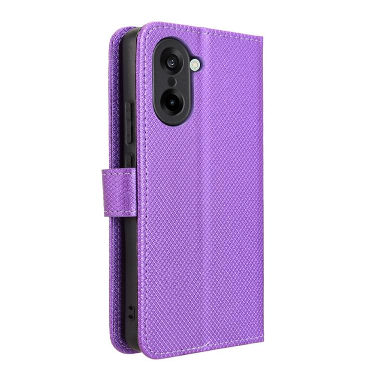 For OnePlus Nord CE5 / Ace 5 Racing 5G Diamond Texture Leather Phone Case