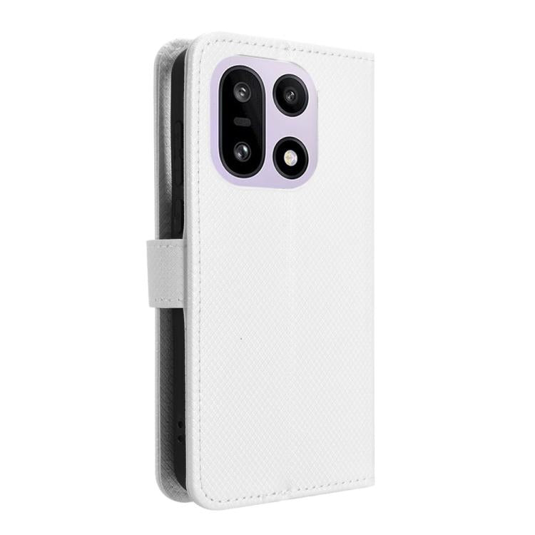 For OnePlus 15 Diamond Texture Leather Phone Case