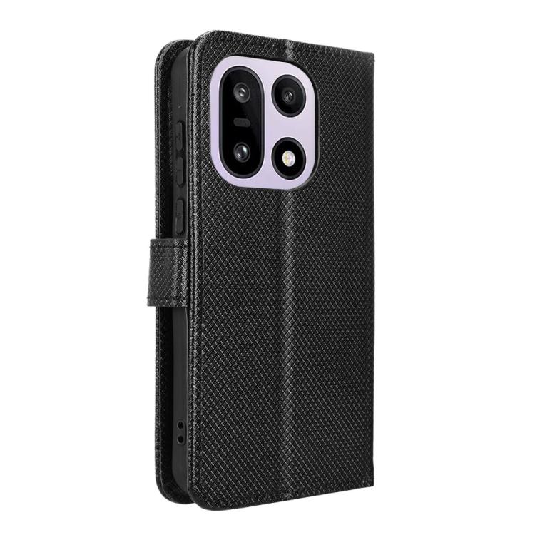 For OnePlus 15 Diamond Texture Leather Phone Case