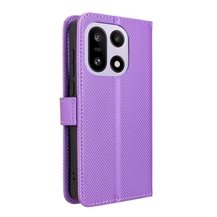 For OnePlus 15 Diamond Texture Leather Phone Case