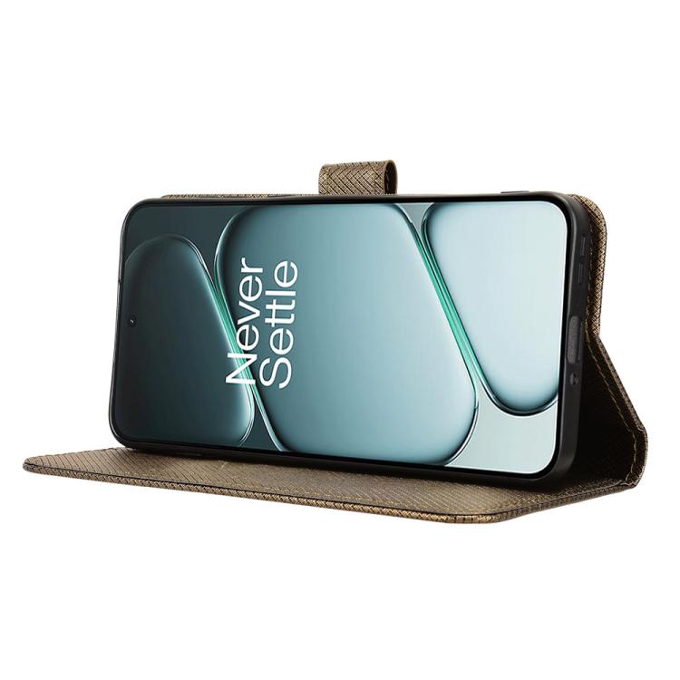 For OnePlus Ace 6 / Ace 6T / 15R Diamond Texture Leather Phone Case