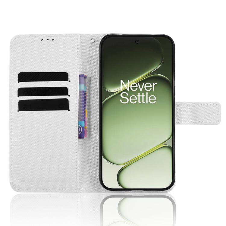 For OnePlus Nord 6 5G / Turbo 6 Diamond Texture Leather Phone Case