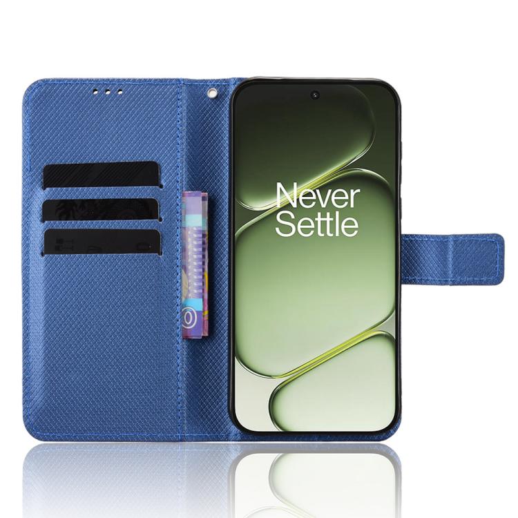 For OnePlus Nord 6 5G / Turbo 6 Diamond Texture Leather Phone Case