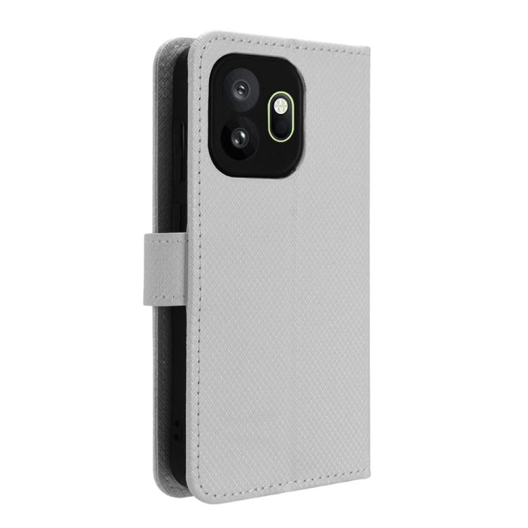 For OnePlus 15T Diamond Texture Leather Phone Case