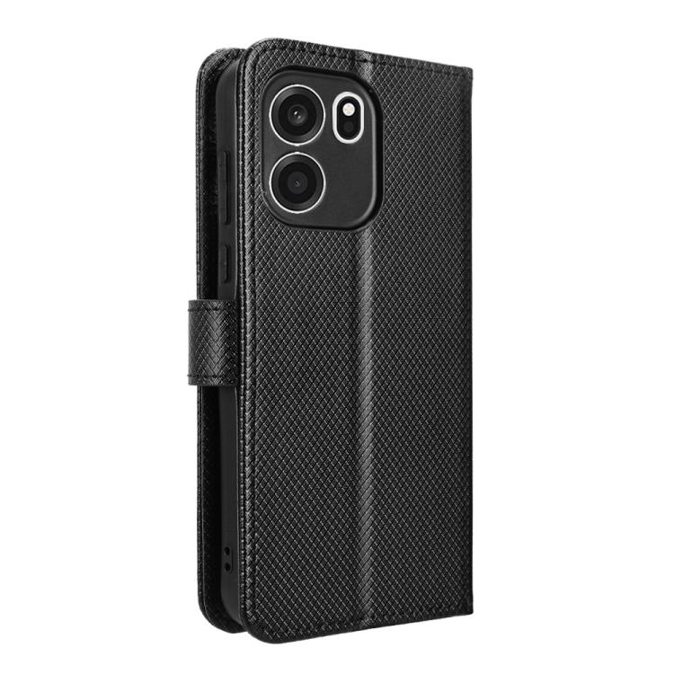 For OnePlus Turbo 6V 5G Diamond Texture Leather Phone Case