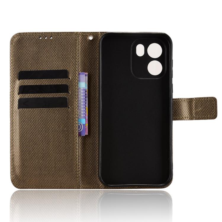 For OnePlus Turbo 6V 5G Diamond Texture Leather Phone Case