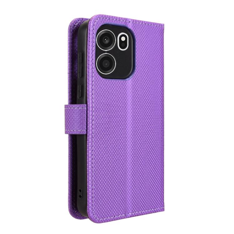 For OnePlus Turbo 6V 5G Diamond Texture Leather Phone Case