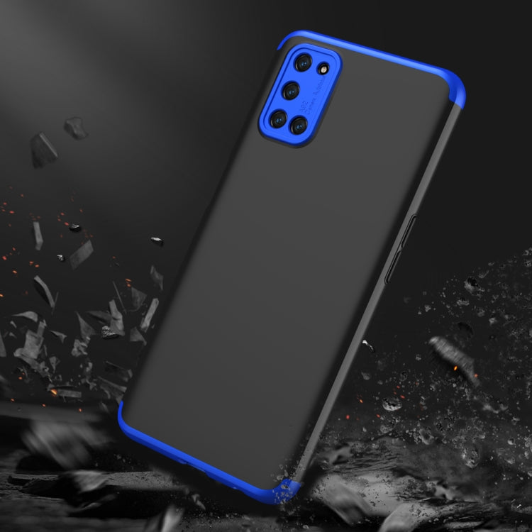 For Oppo A52 / A72 / A92 GKK Three Stage Splicing Full Coverage PC Protective Case