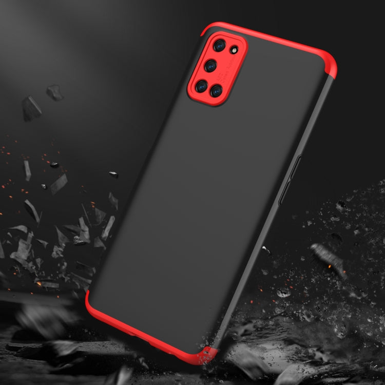 For Oppo A52 / A72 / A92 GKK Three Stage Splicing Full Coverage PC Protective Case