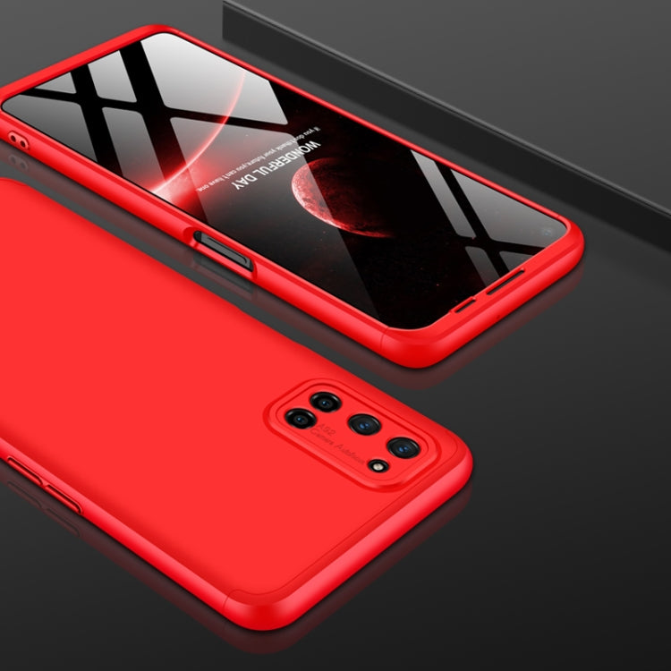 For Oppo A52 / A72 / A92 GKK Three Stage Splicing Full Coverage PC Protective Case