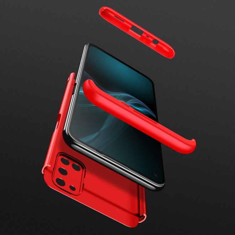 For Oppo A52 / A72 / A92 GKK Three Stage Splicing Full Coverage PC Protective Case