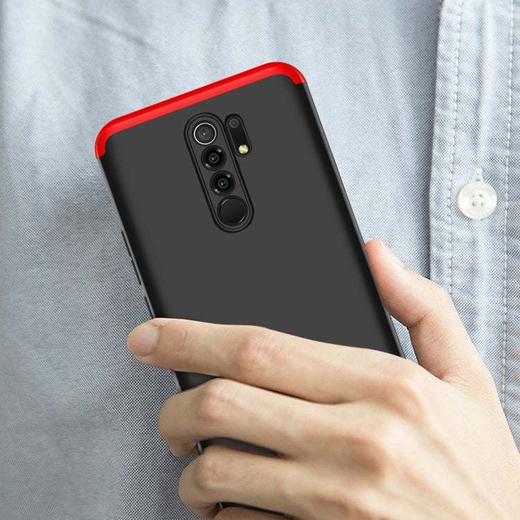 For Xiaomi Redmi 9 GKK Three Stage Splicing Full Coverage PC Protective Case