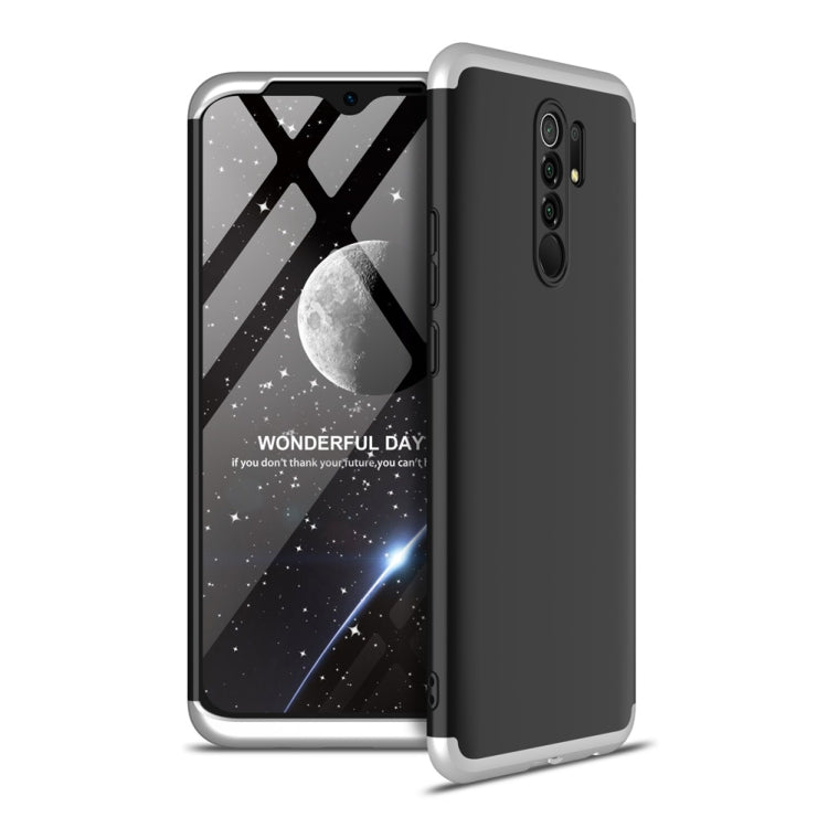 For Xiaomi Redmi 9 GKK Three Stage Splicing Full Coverage PC Protective Case