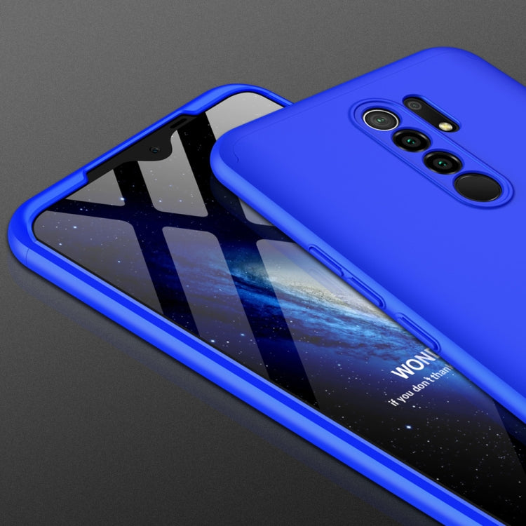 For Xiaomi Redmi 9 GKK Three Stage Splicing Full Coverage PC Protective Case